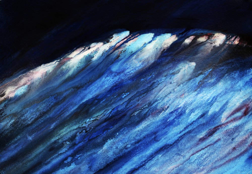 Powerful Blue Wave by RodMacIver