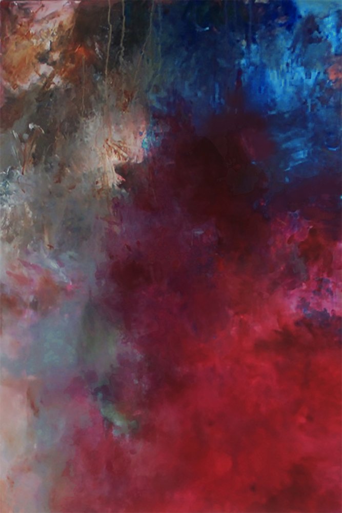 Vibrant Abstract Strokes by Ron Halfant