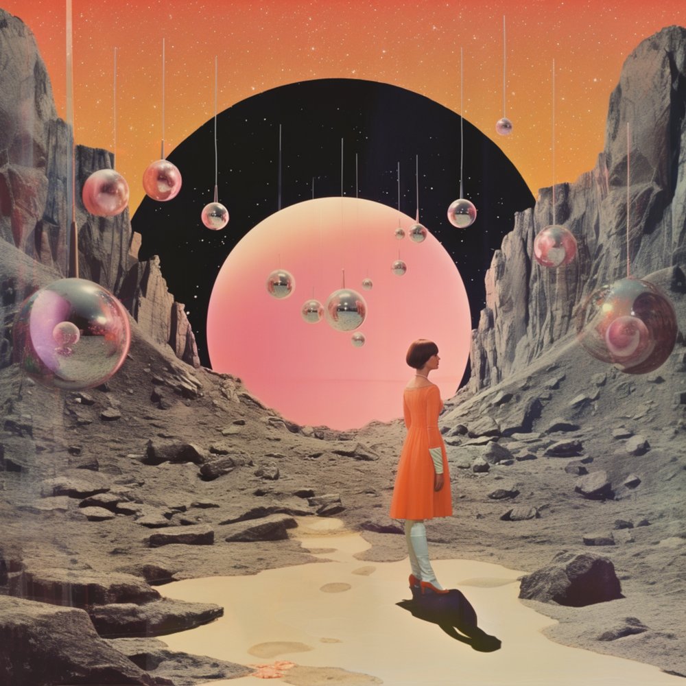 Cosmic Desert Traveler by Samantha Hearn