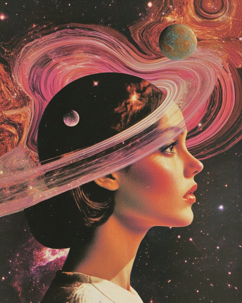 Cosmic Dream Woman by Samantha Hearn