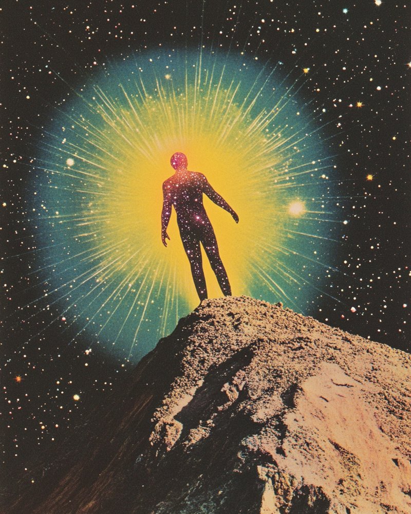 Cosmic Human Ascent by Samantha Hearn
