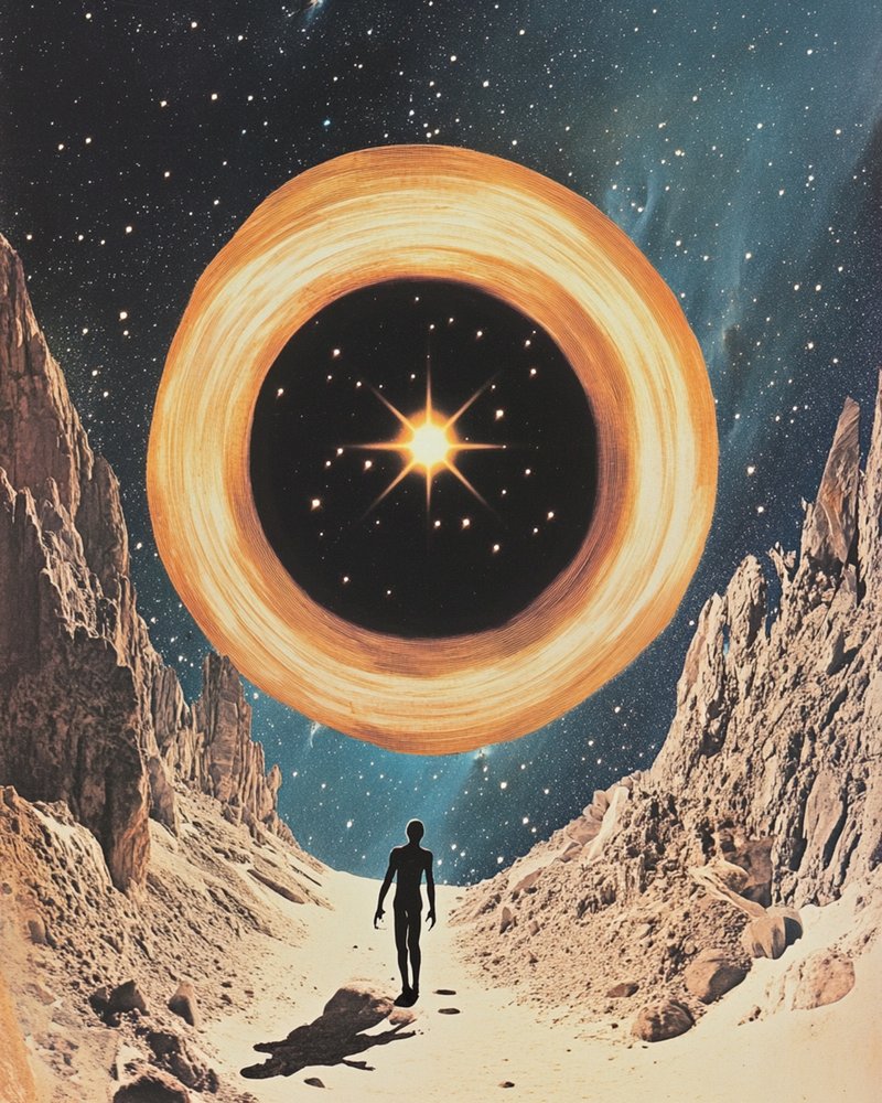 Cosmic Portal Wanderer by Samantha Hearn