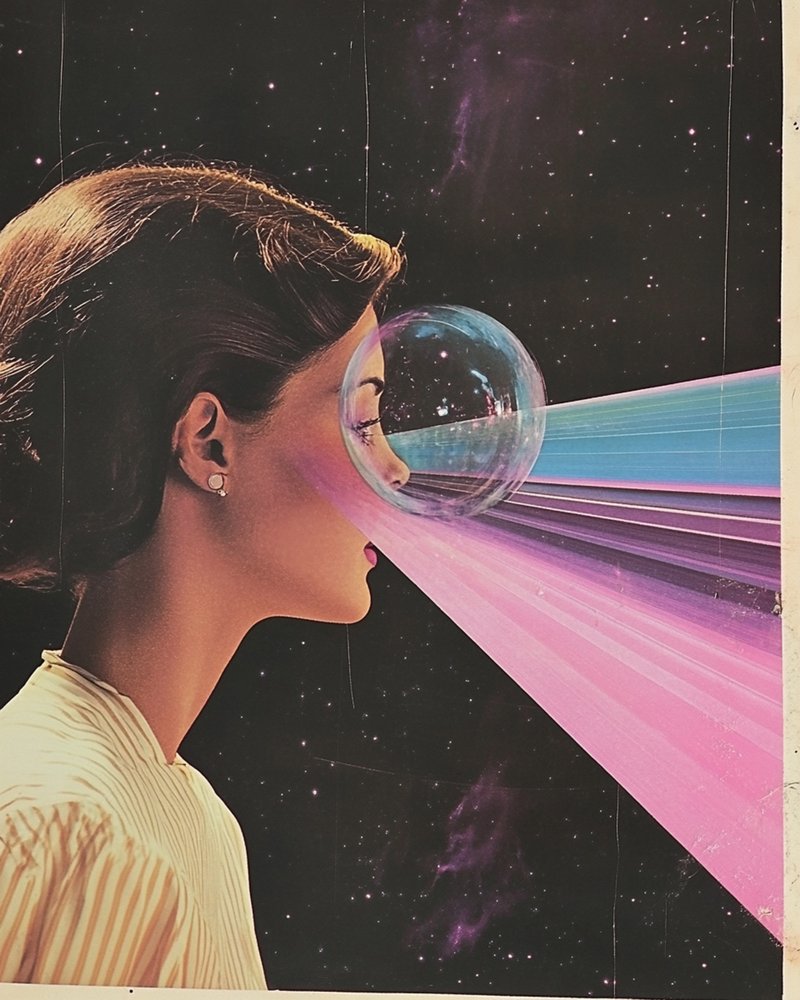 Woman Cosmic Vision by Samantha Hearn