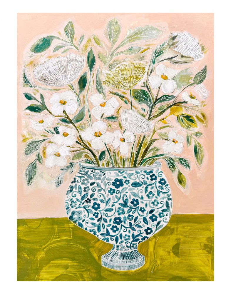 Blushing Blooms by Sarah Fitzgerald