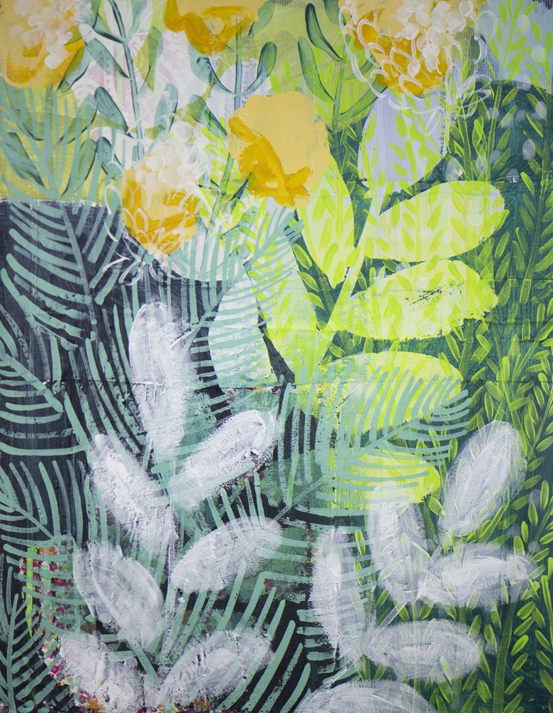 Lush Botanical Layers by Shelley Hampe
