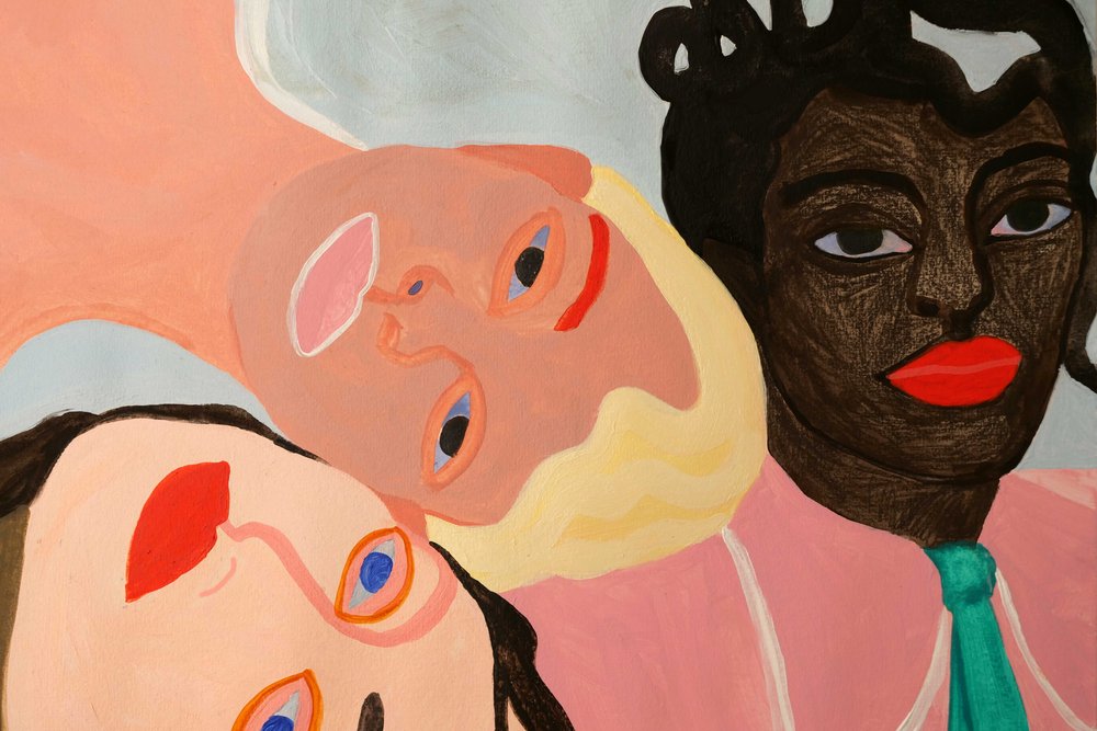 Three Diverse Faces by Sophia Novosel