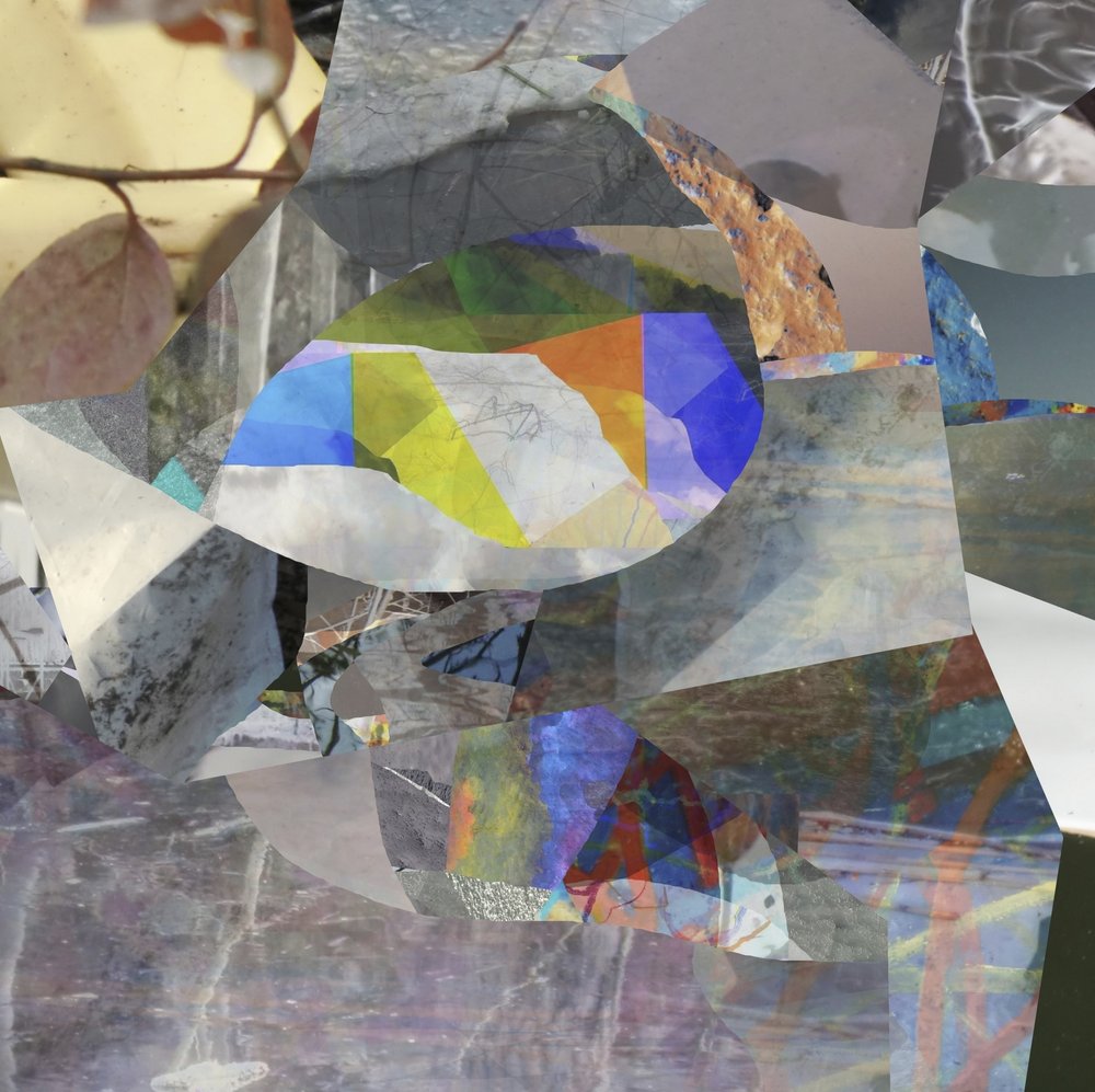 Abstract Fish Collage by Stefan Fransson