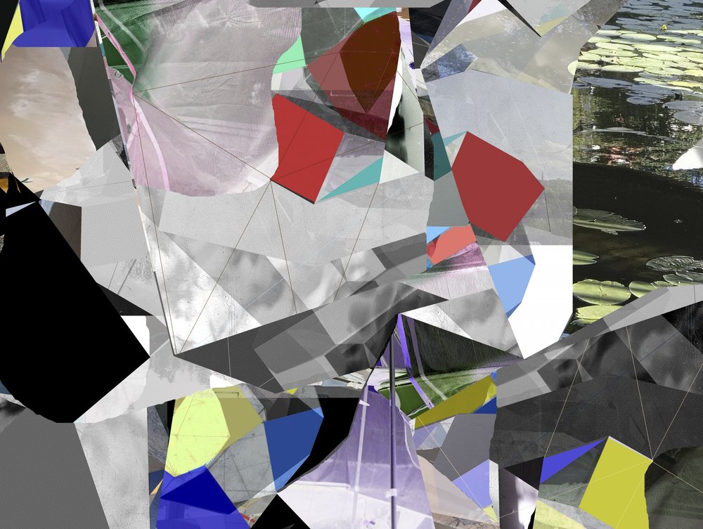 Abstract Geometric Landscape by Stefan Fransson