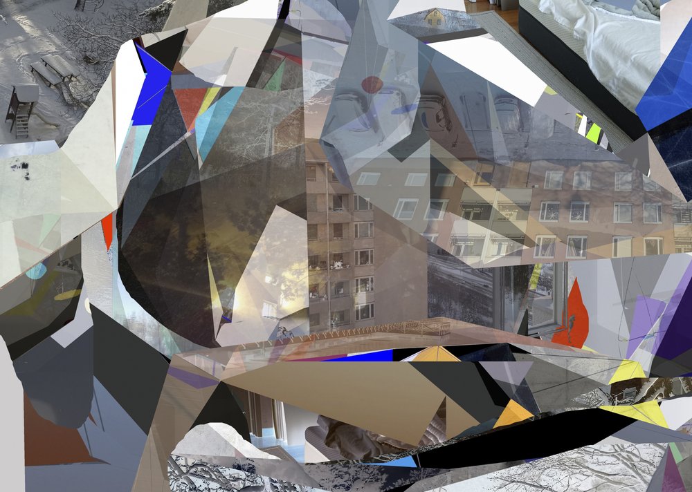 Abstract Urban Geometry by Stefan Fransson