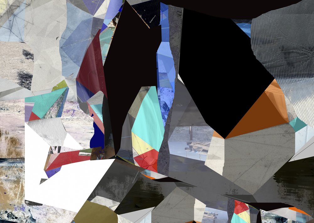 Dynamic Geometric Collage by Stefan Fransson