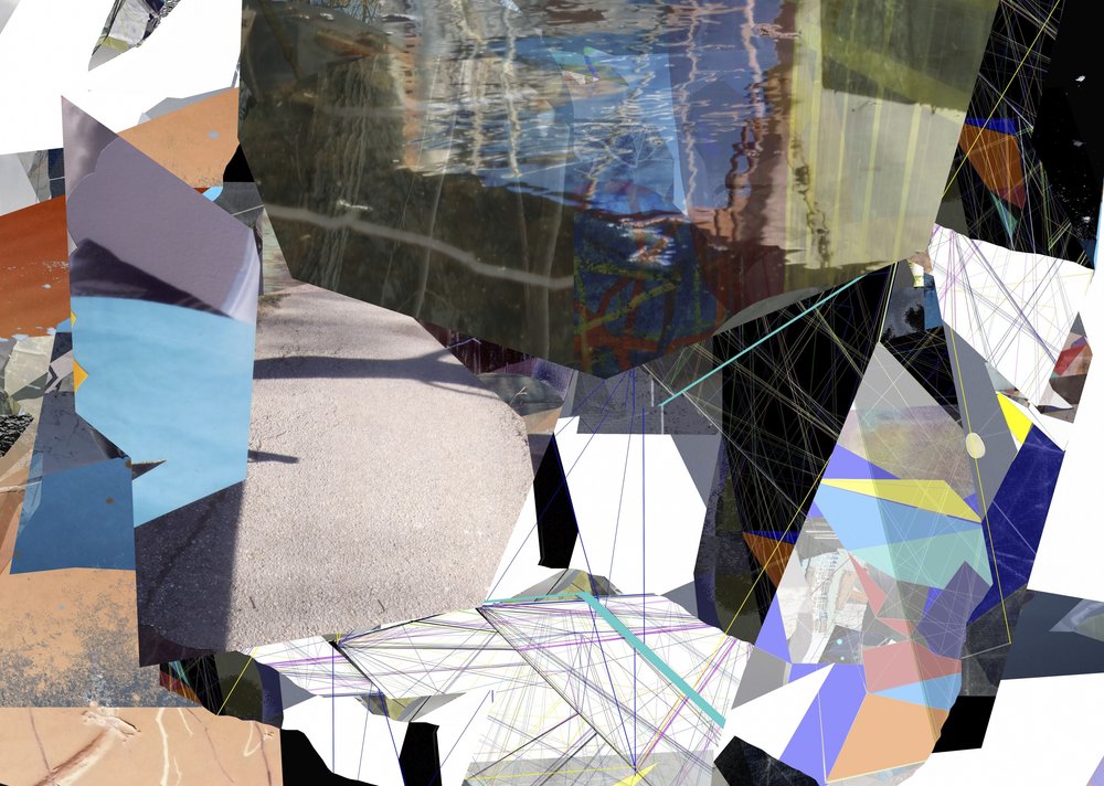 Fragmented Urban Abstraction by Stefan Fransson
