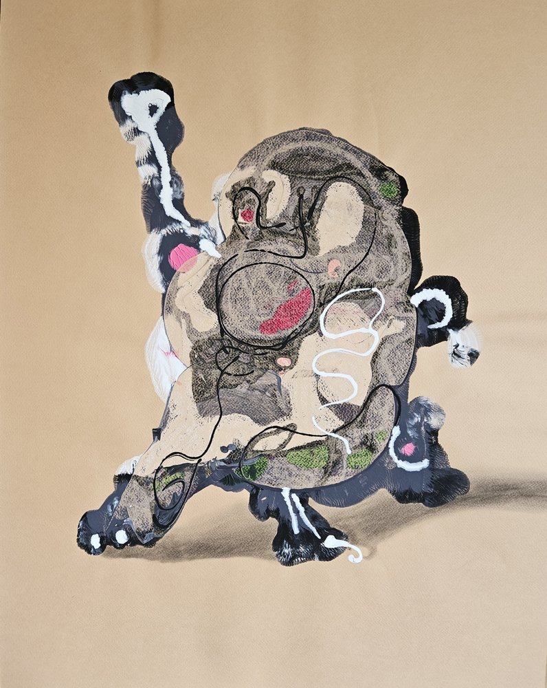 Bizarre Dancing Figure by Stefano Mazzolini