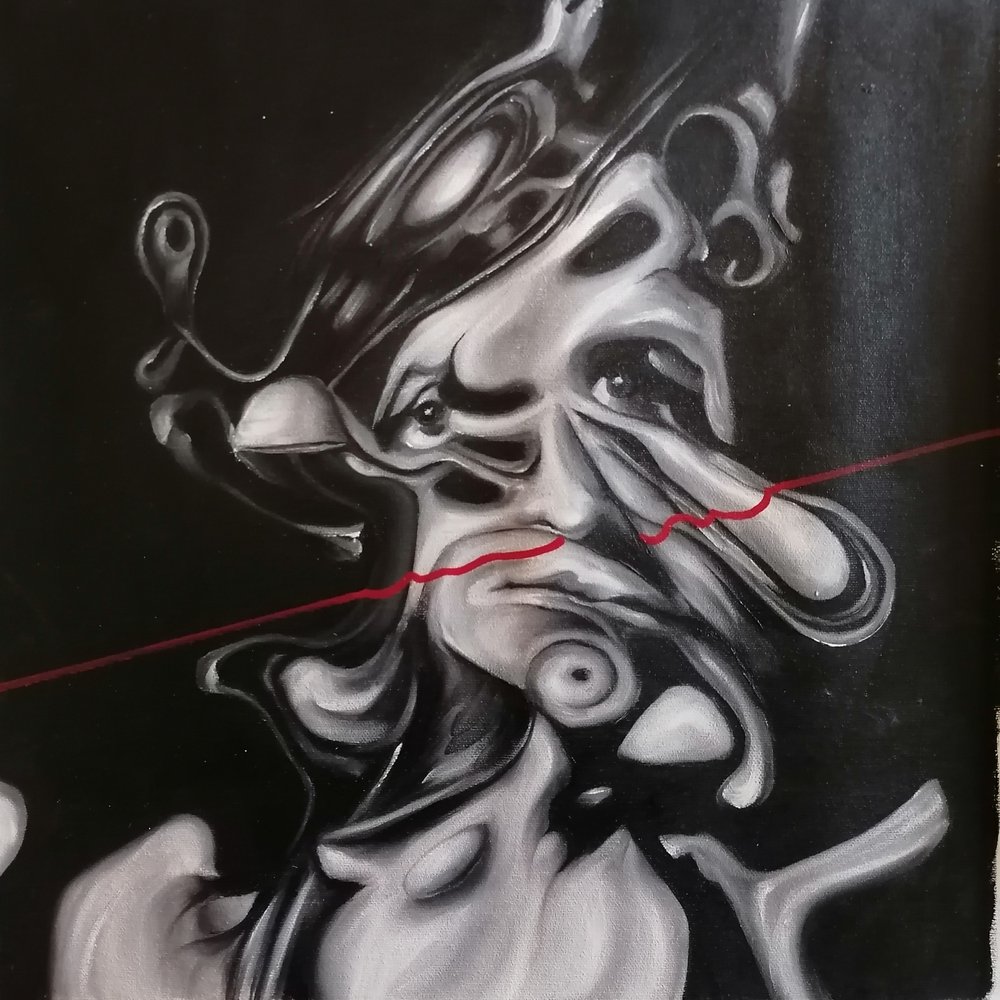 Dark Surreal Portrait by Stefano Mazzolini