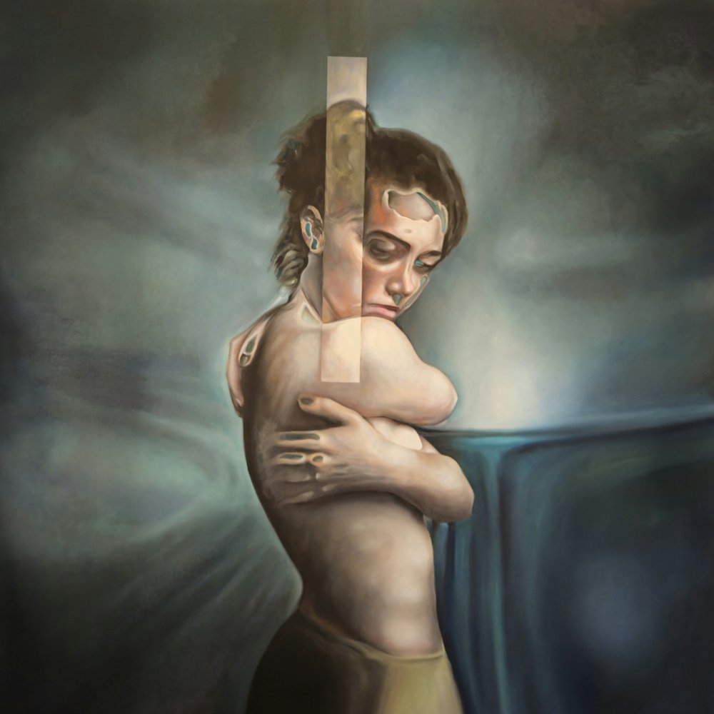 Pensive Woman Portrait by Stefano Mazzolini