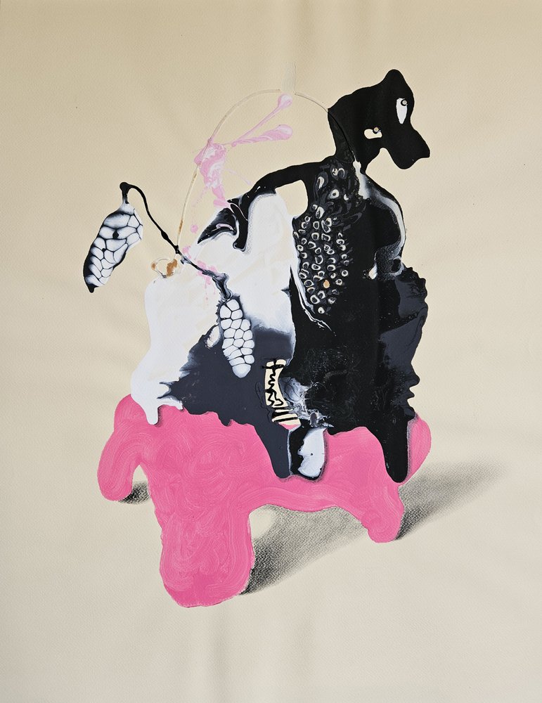 Surreal Black Form by Stefano Mazzolini
