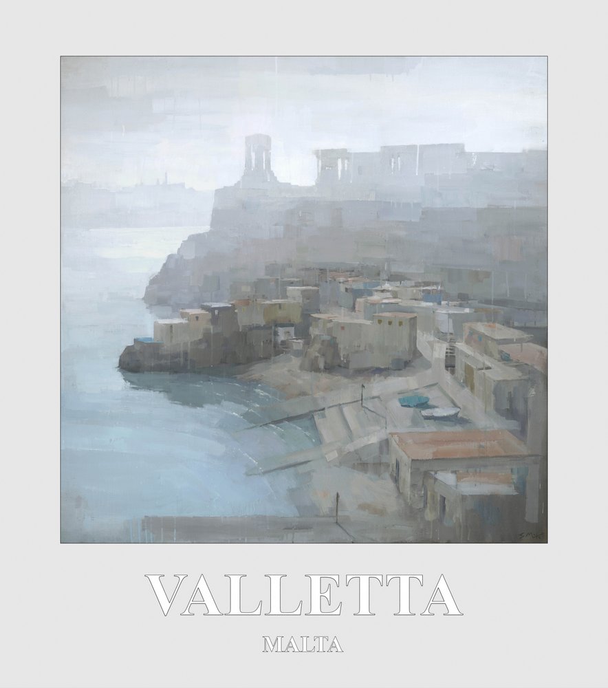 Valletta Harbor View by Steve Mitchell
