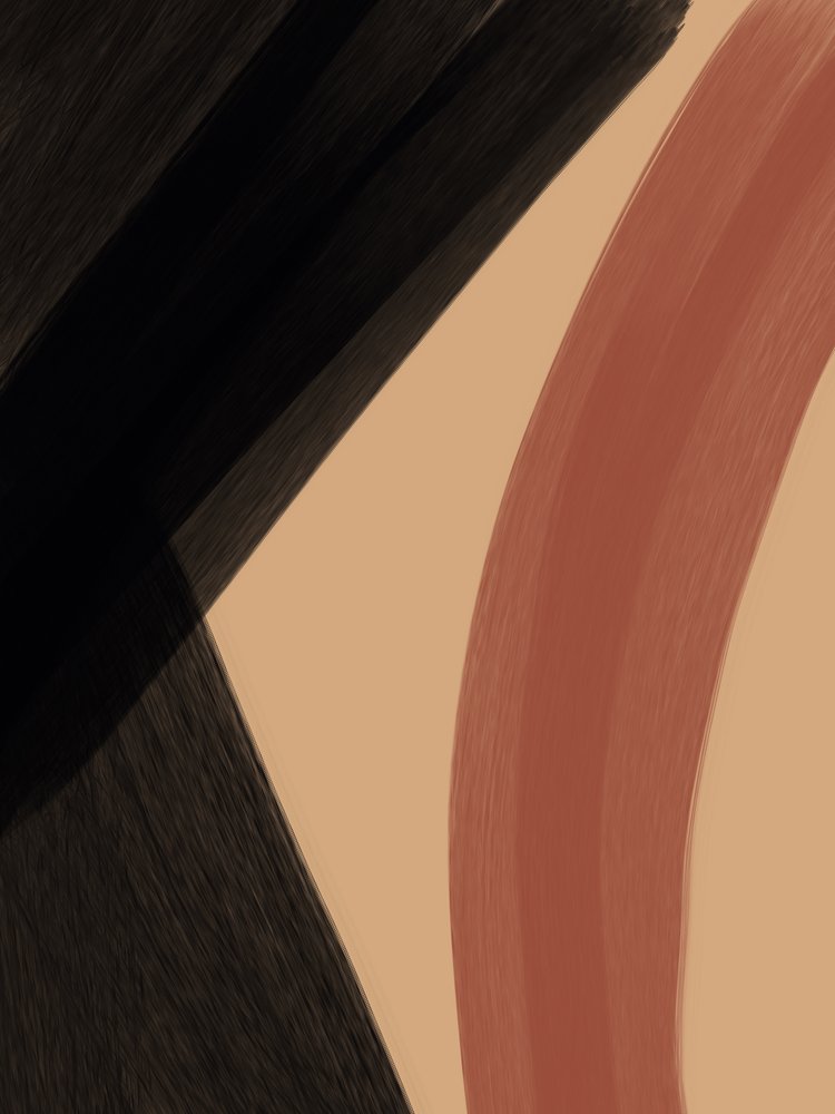 Earthy Abstract Curves by Studio Palette