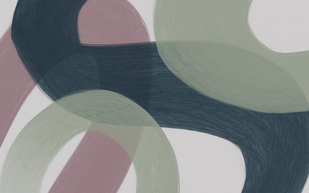 Organic Abstract Curves by Studio Palette