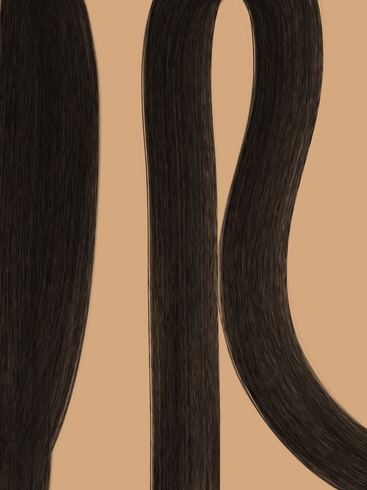 Sleek Dark Brown Hair by Studio Palette