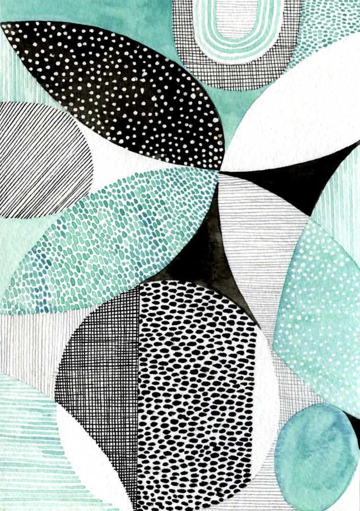 Abstract Organic Forms by Susan Black