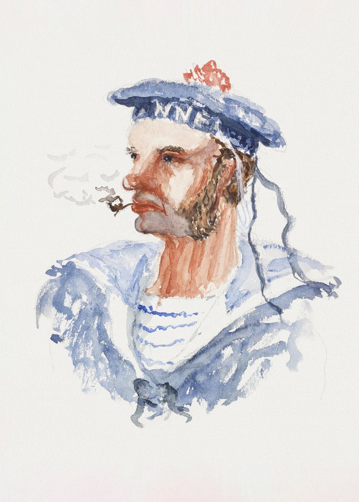 Marin (ca. 1879–1880) by TOULOUSE LAUTREC