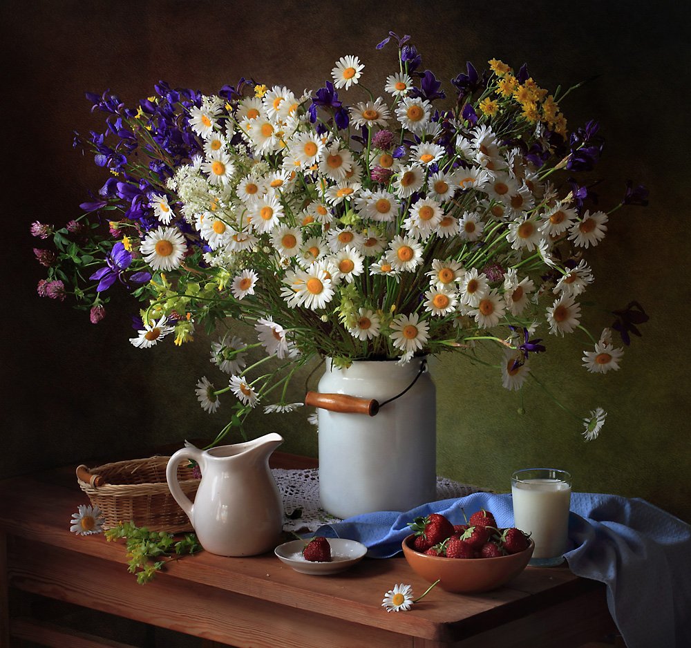 Country Summer Still Life by Tatyana Skorokhod
