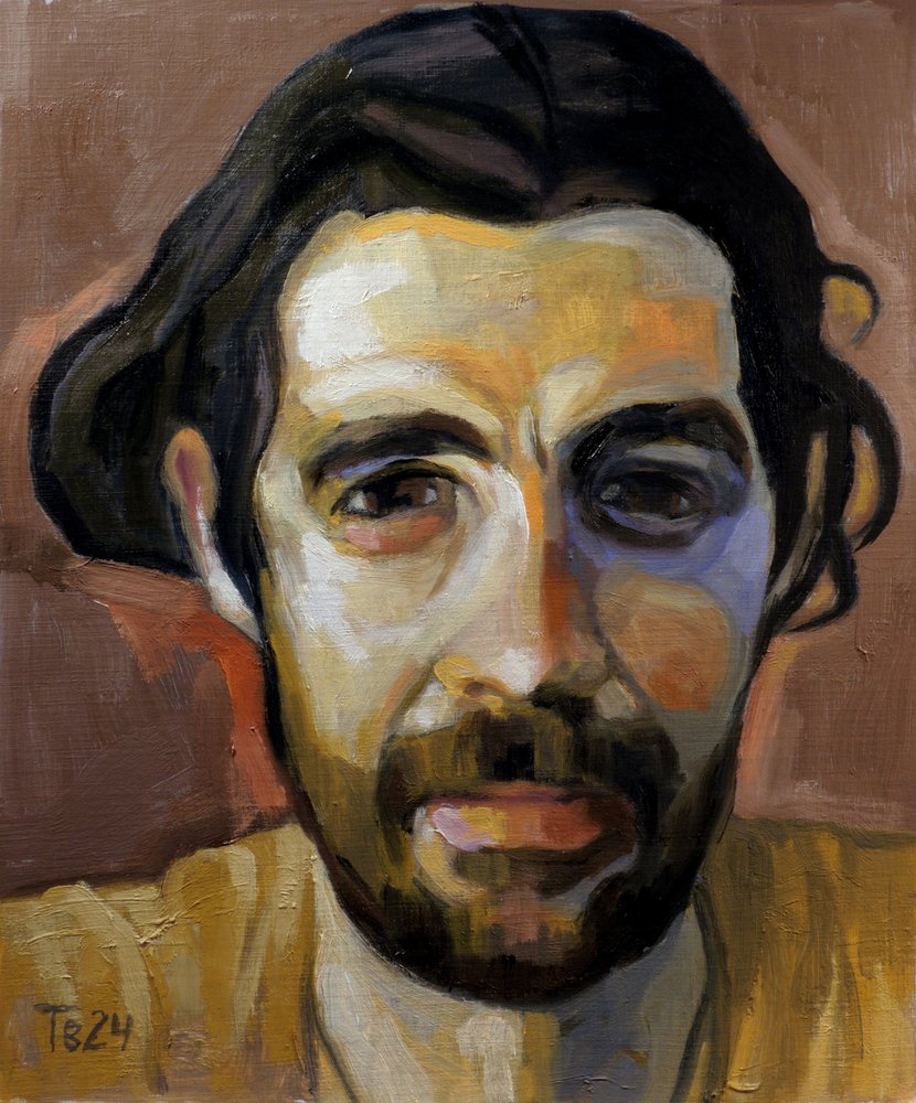 Expressive Male Portrait by Tore Bahnson