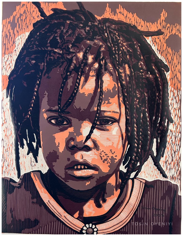 African Child Portrait by Tosin Oyeniyi