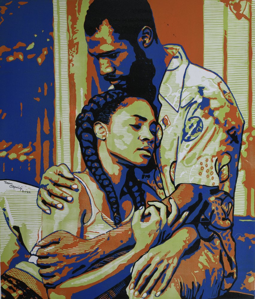 Tender Embrace by Tosin Oyeniyi