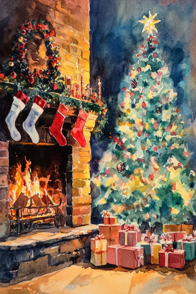 Cozy Christmas Time No. 02 by Treechild