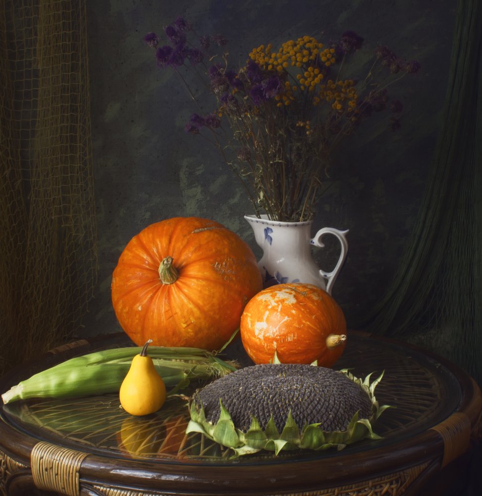 Autumn Harvest Still Life by UstinaGreen