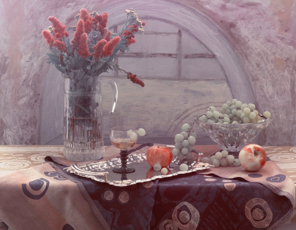 Vintage Fruit and Flowers by UstinaGreen