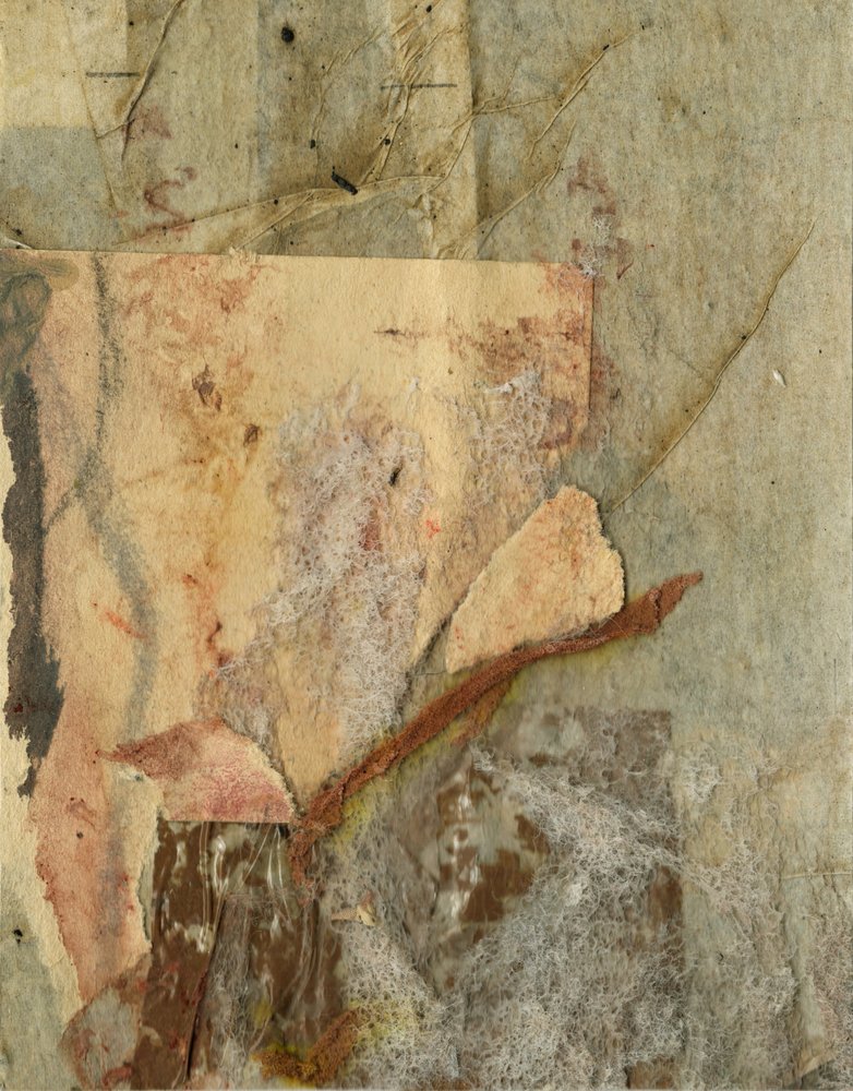 Aged Paper Abstraction by Ute Rathmann