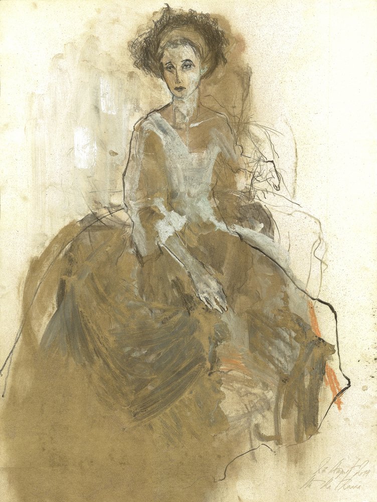 Elegant Lady Portrait by Ute Rathmann