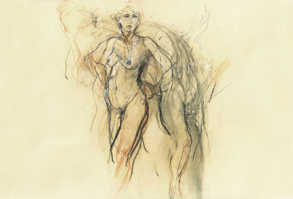 Expressive Female Form by Ute Rathmann