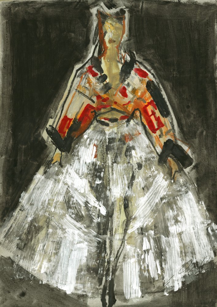 Fiery Elegance by Ute Rathmann