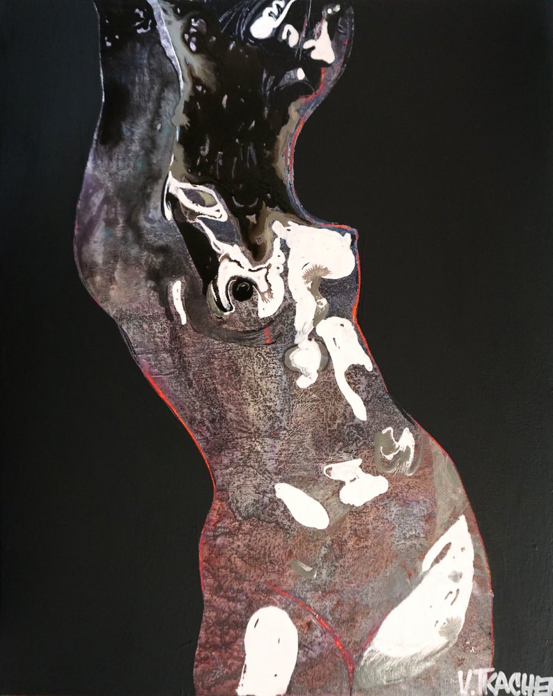 Fluid Abstract Form by Victor Tkachenko