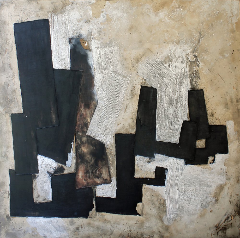 Dynamic Geometric Collage by andrea de ranieri
