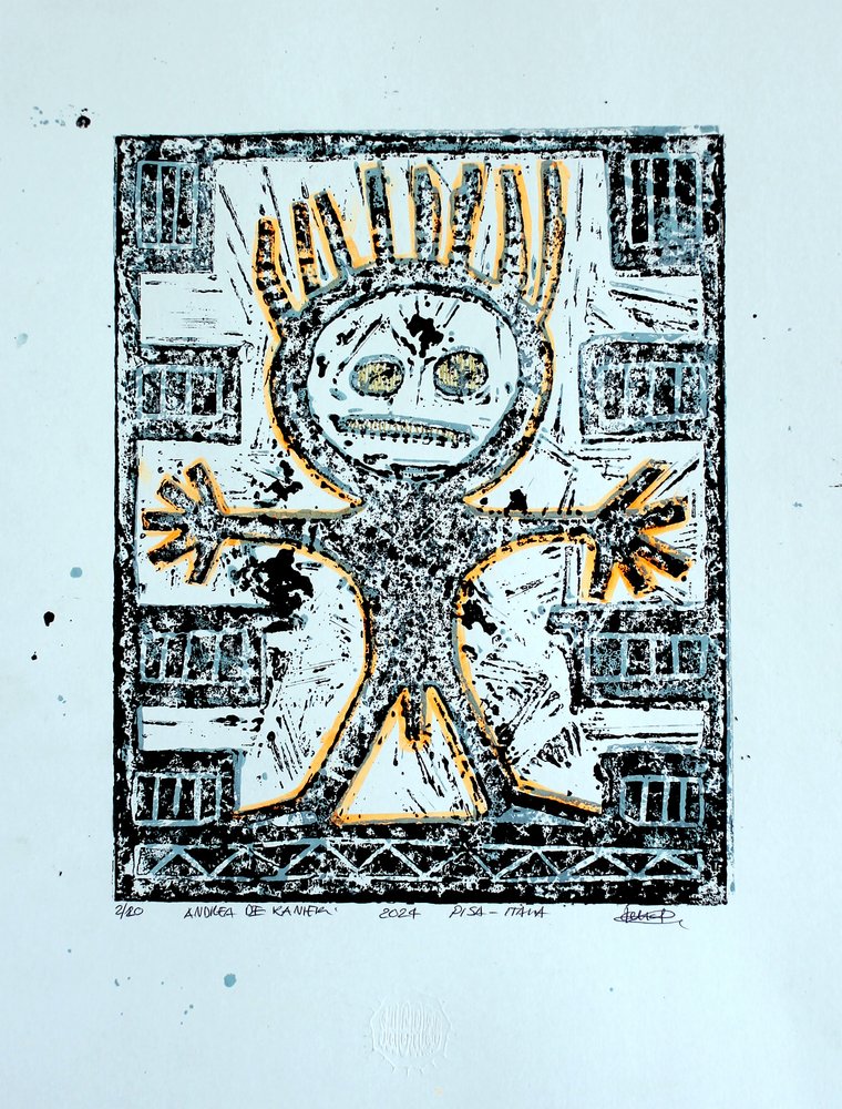 Primitive Tribal Spirit by andrea de ranieri