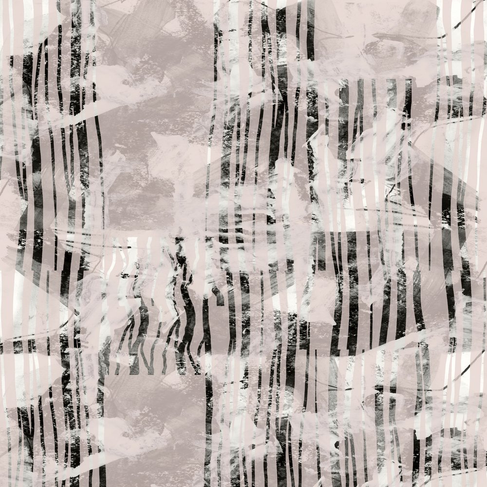 Abstract Blush Stripes by cartissi