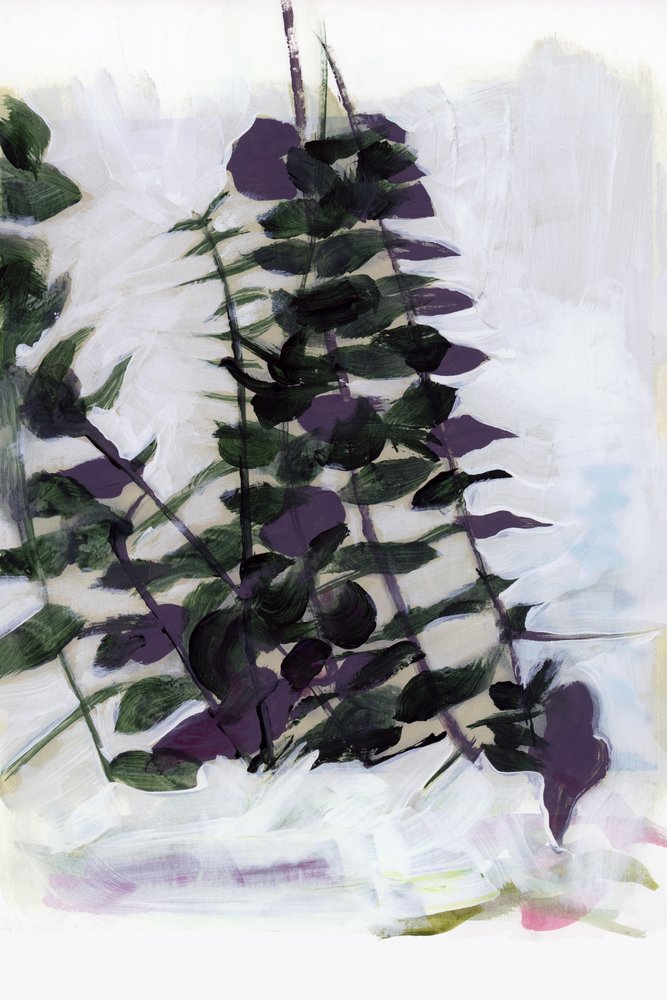 Abstract Botanical Foliage by cartissi