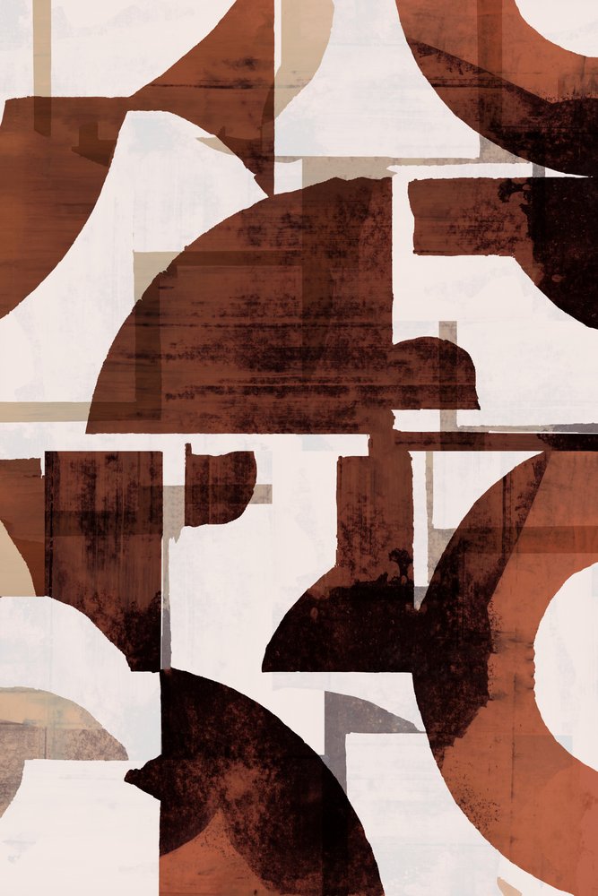 Abstract Earth Tones by cartissi