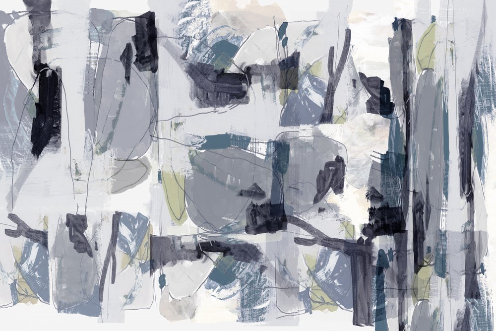 Abstract Forest Tones by cartissi