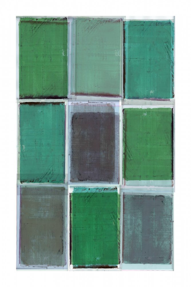 Abstract Green Layers by cartissi