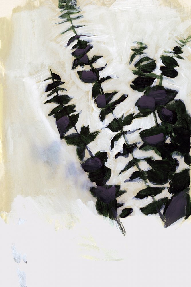 Abstract Purple Foliage by cartissi