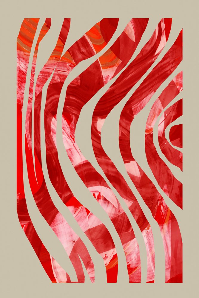 Abstract Red Flow by cartissi