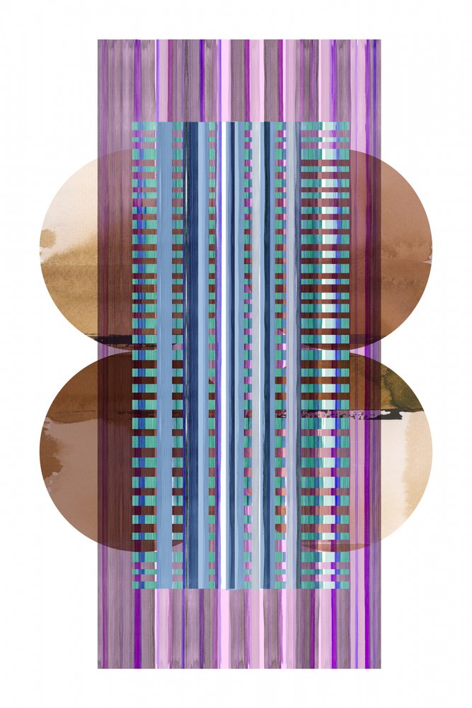 Abstract Striped Circles by cartissi