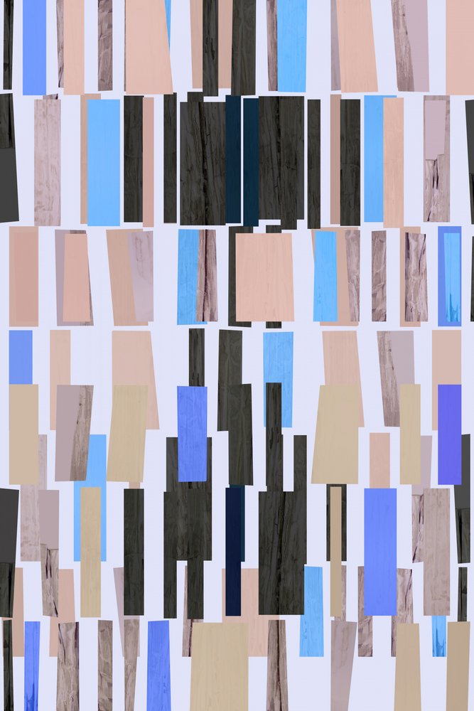 Abstract Wood Blocks by cartissi