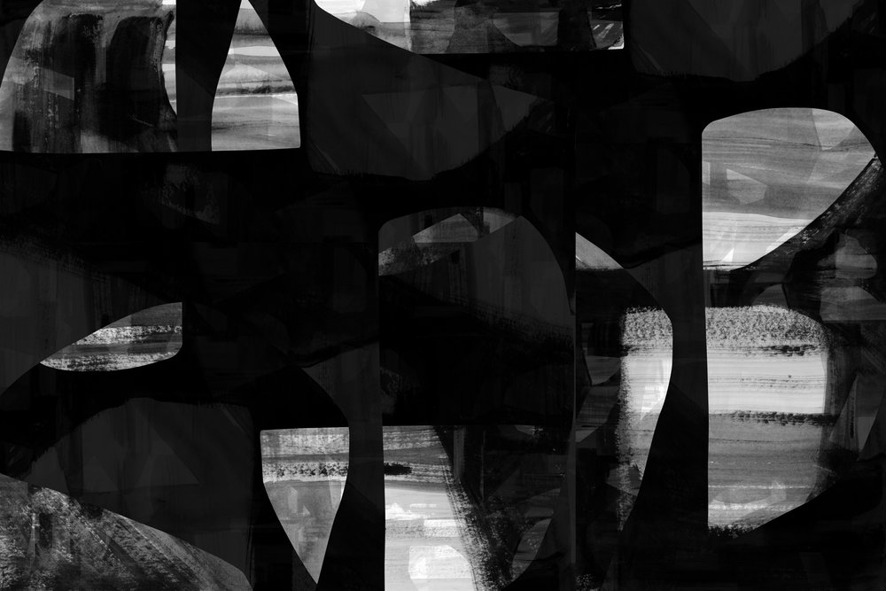 Bold Abstract Forms by cartissi