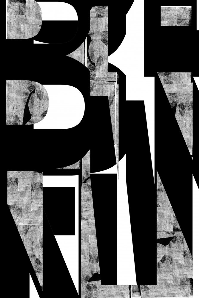 Bold Graphic Typography by cartissi